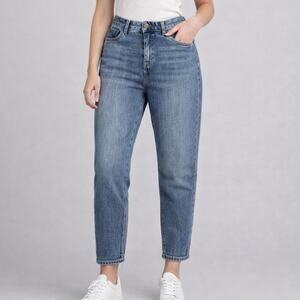 Soft Surroundings Ultimate Girlfriend High Rise Blue Jeans Denim Women's 8